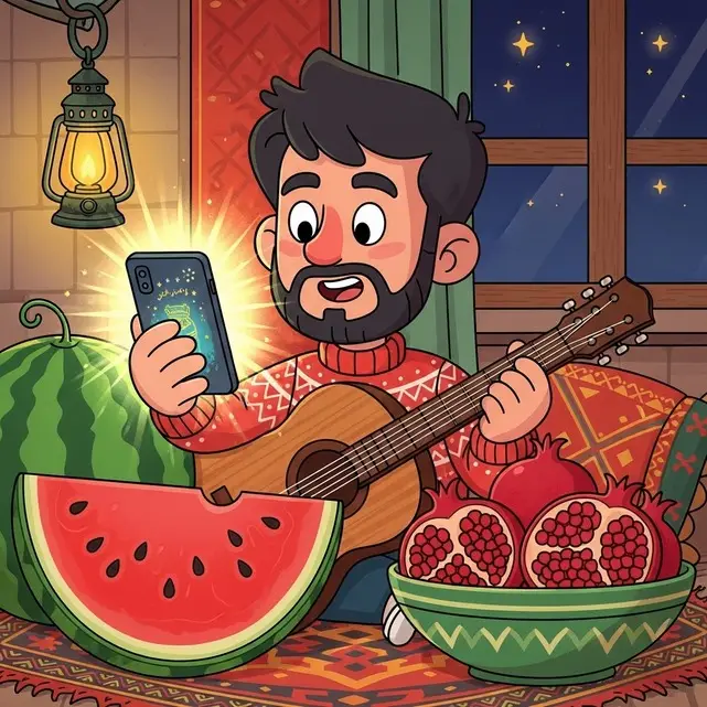 سورپرایز تلفنی شب یلدا